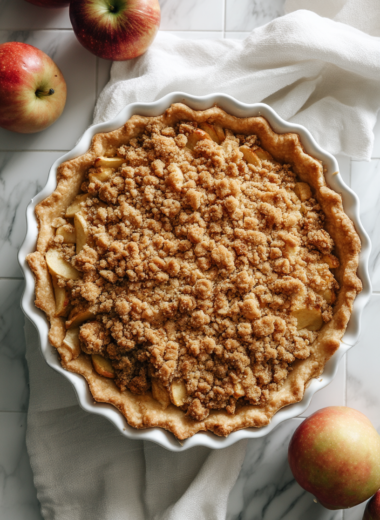 Apple Crumble Pie
