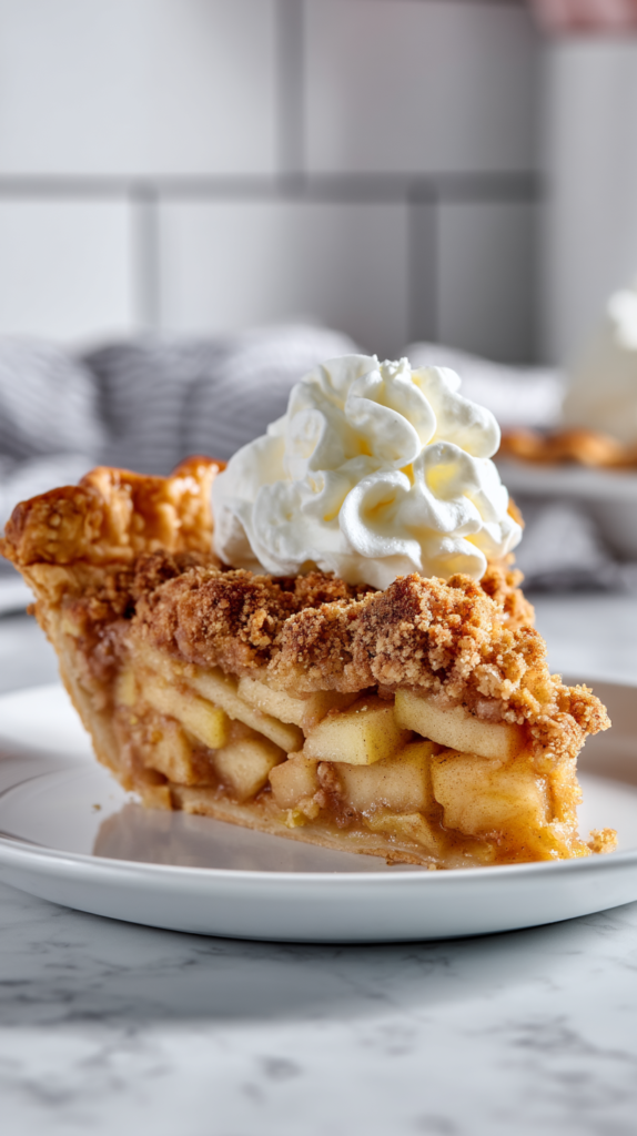 Apple Crumble Pie