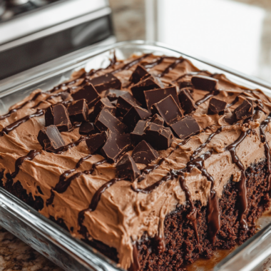 Chocolate Poke Cake