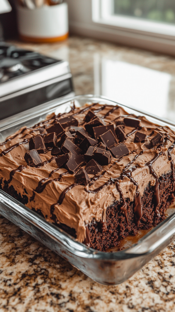 Chocolate Poke Cake