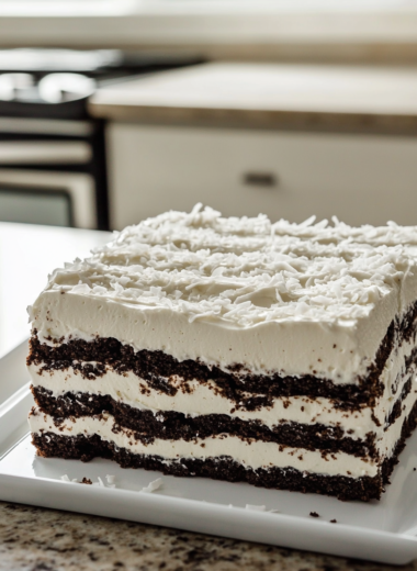 Cookies and Cream Cold Cake