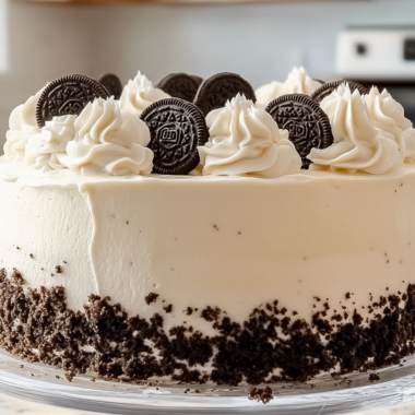 Cookies and Cream Mousse Cake