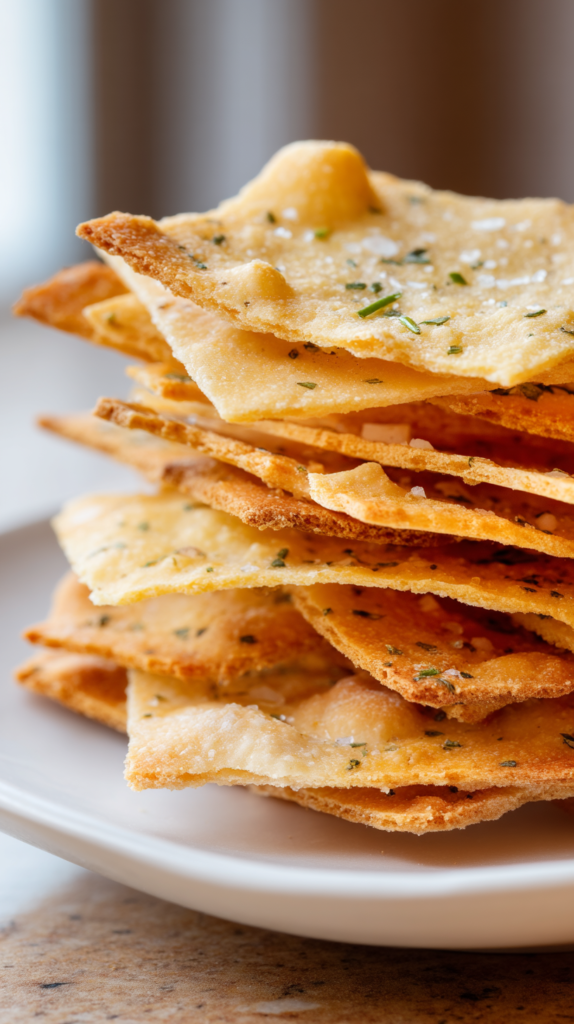 Discard Crackers Sourdough