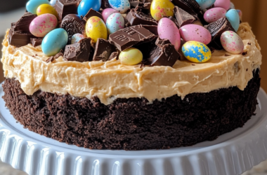 Easy Easter Dump Cheesecake