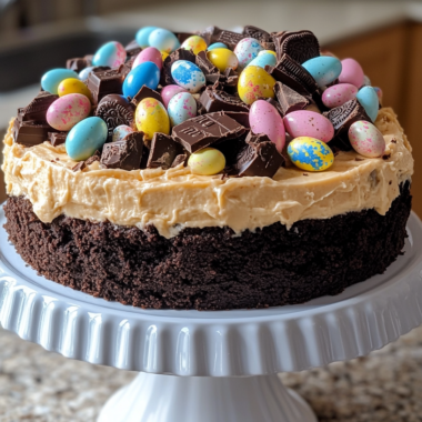 Easy Easter Dump Cheesecake