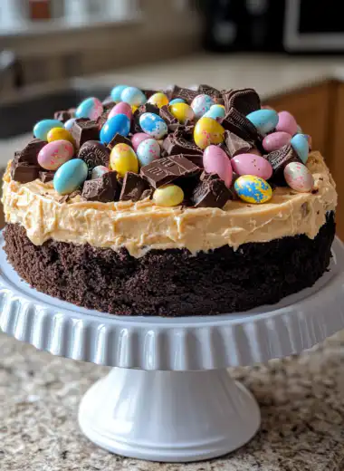 Easy Easter Dump Cheesecake