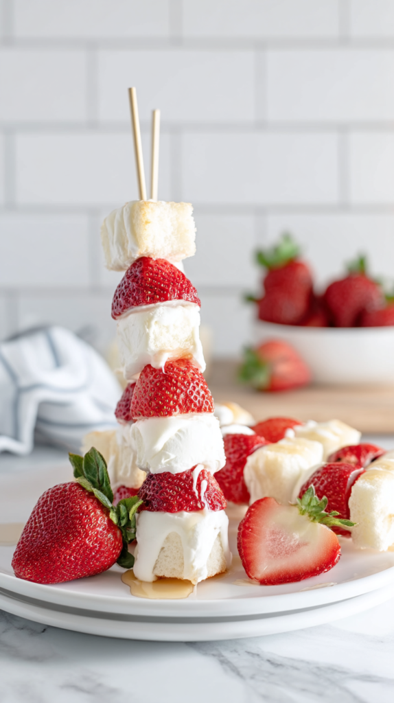 Strawberry Shortcake Kabobs