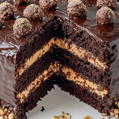 Ferrero Rocher Cake