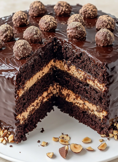 Ferrero Rocher Cake