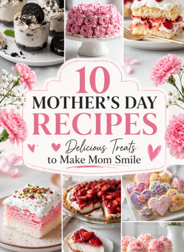 Mothers Day Desserts