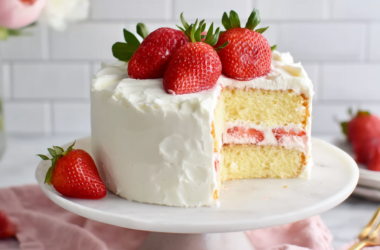Strawberry-Lemon Mother's Day Cake Recipe