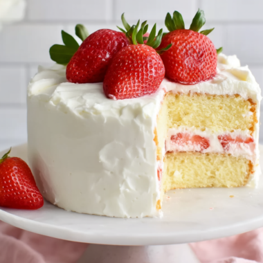 Strawberry-Lemon Mother's Day Cake Recipe