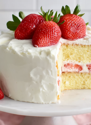 Strawberry-Lemon Mother's Day Cake Recipe