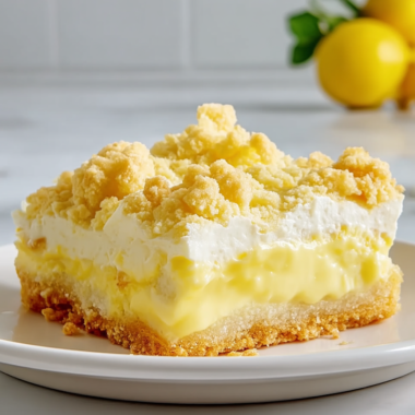 Lemon Cream Cheese Dump Cake
