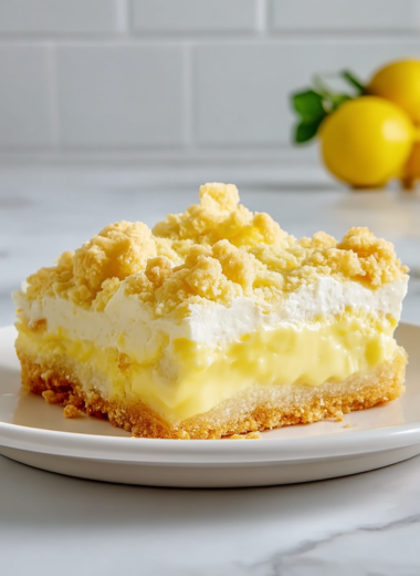 Lemon Cream Cheese Dump Cake