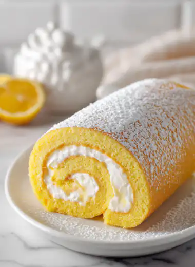 Lemon Swiss Roll