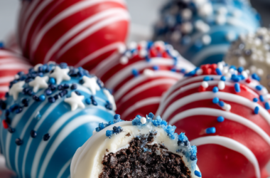 Memorial Day Oreo Balls