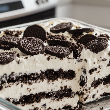 Oreo Icebox Cake
