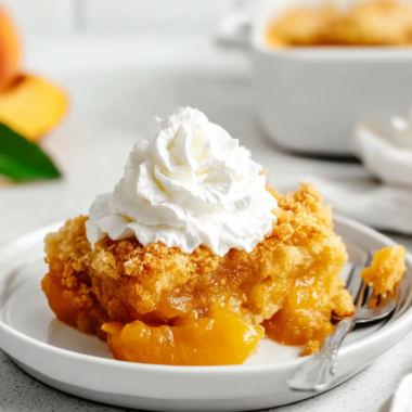 Peach Dump Cake