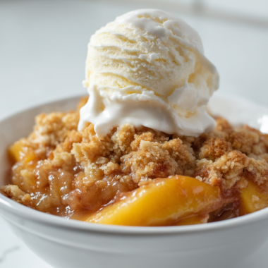 Southern Style Peach Cobbler
