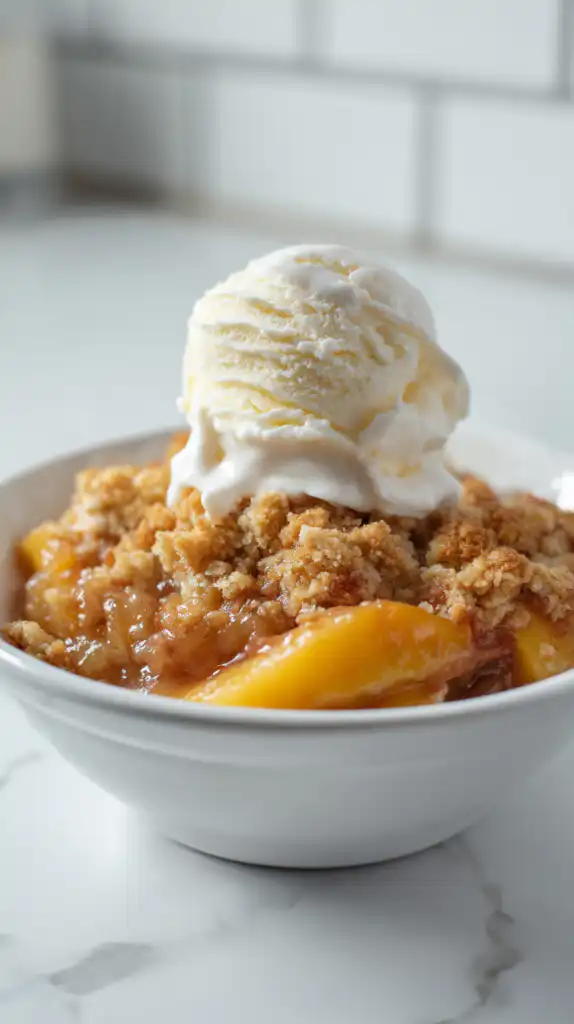 Southern Style Peach Cobbler