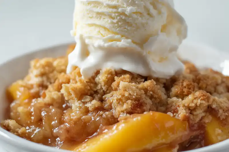 Southern Style Peach Cobbler