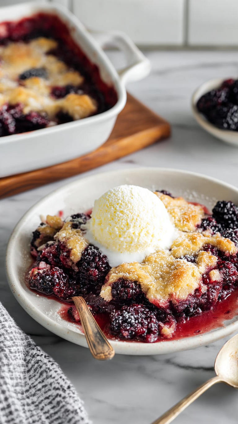 Blackberry Cobbler Recipe