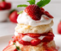 Mothers Day Strawberry Shortcake : Beautiful Easy Dessert to Celebrate Mom