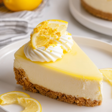 No-Bake Lemon Cheesecake That Will Make You Forget Ovens Exist