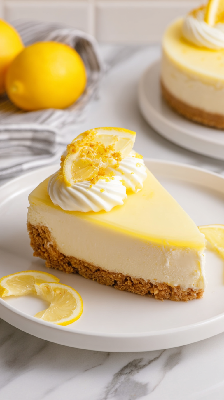No-Bake Lemon Cheesecake That Will Make You Forget Ovens Exist