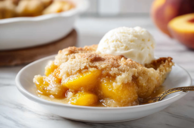 Fresh Peach Cobbler