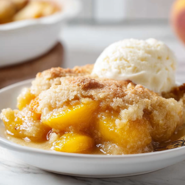 Fresh Peach Cobbler