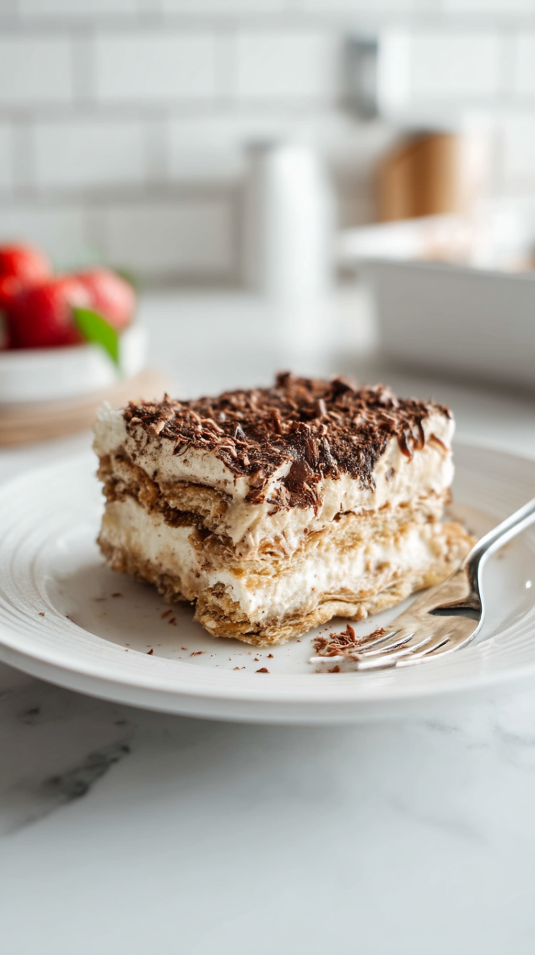 No-Bake Passover Matzo Icebox Cake