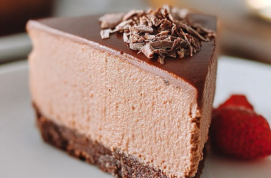 No-Bake Chocolate Cheesecake