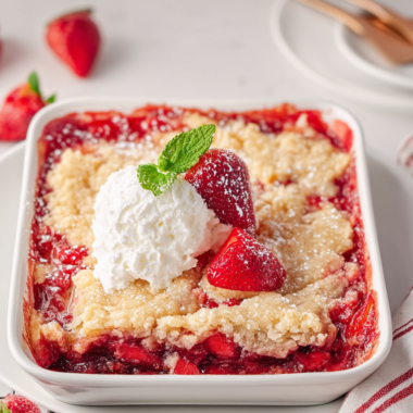 Strawberry Dump Cake: The Easiest Dessert You'll Ever Make