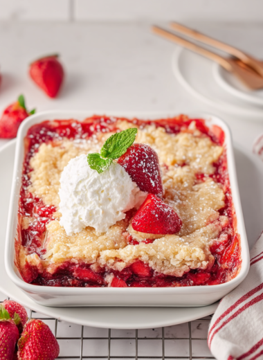 Strawberry Dump Cake: The Easiest Dessert You'll Ever Make