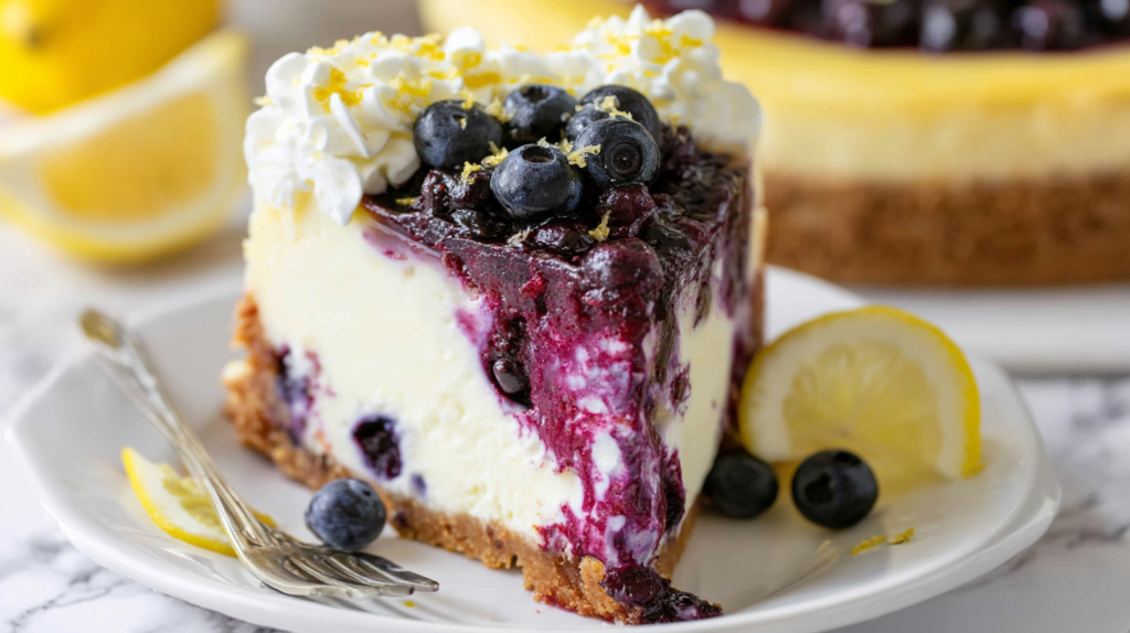 Lemon Blueberry Cheesecake