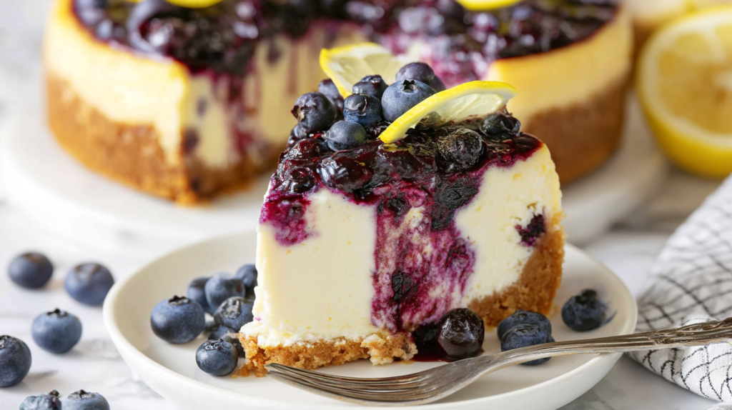 Lemon Blueberry Cheesecake