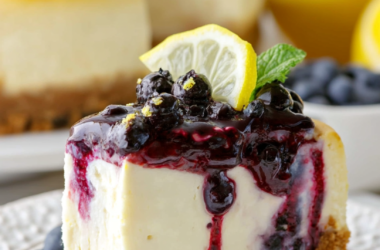 Lemon Blueberry Cheesecake