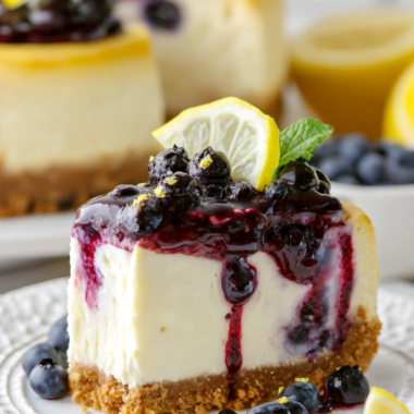 Lemon Blueberry Cheesecake