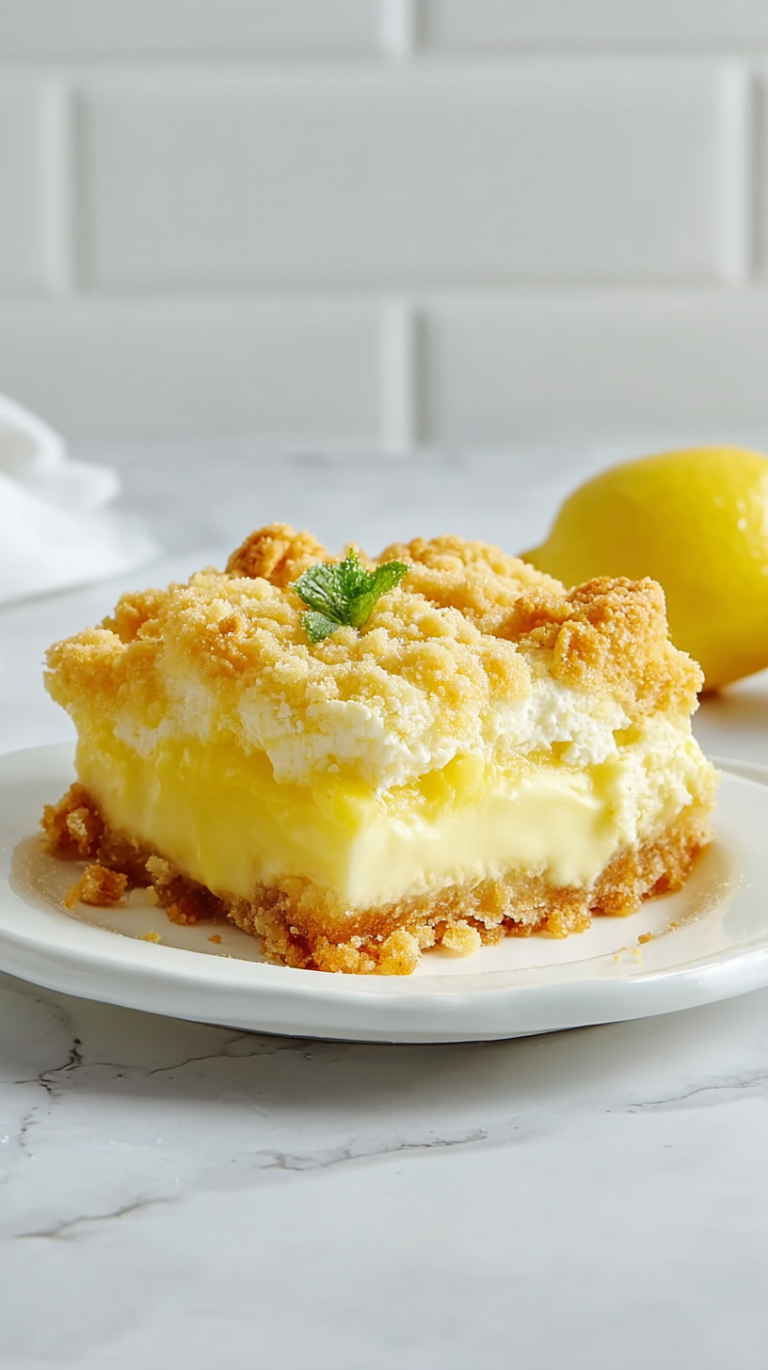 Lemon Cream Cheese Dump Cake