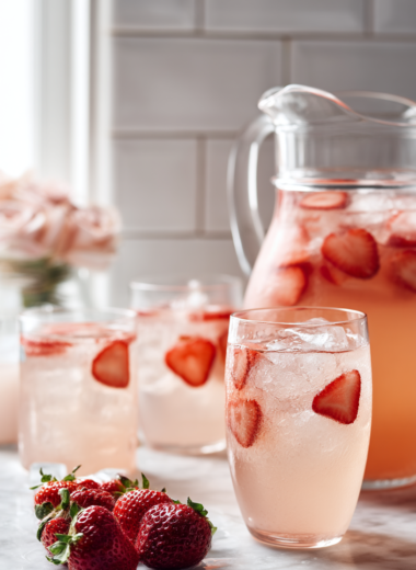 Agua de Fresa