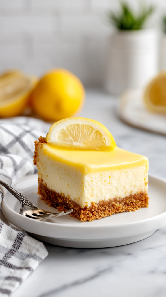 Lemon Cheesecake Bars