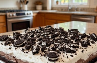 Cookies and Cream Mousse Cake