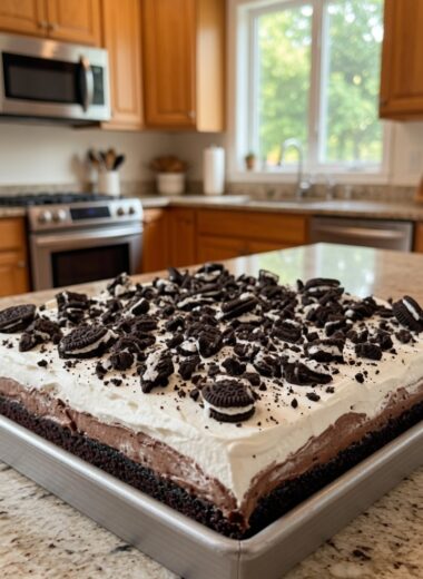 Cookies and Cream Mousse Cake