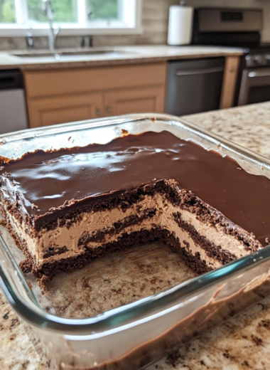 Chocolate Icebox Cake