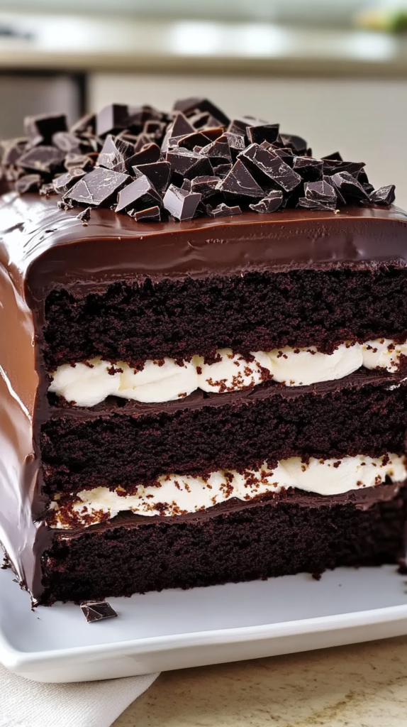 Chocolate Truffle Layer Cake