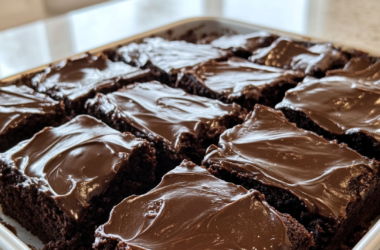 Double Fudge Whiskey Cake