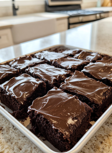 Double Fudge Whiskey Cake