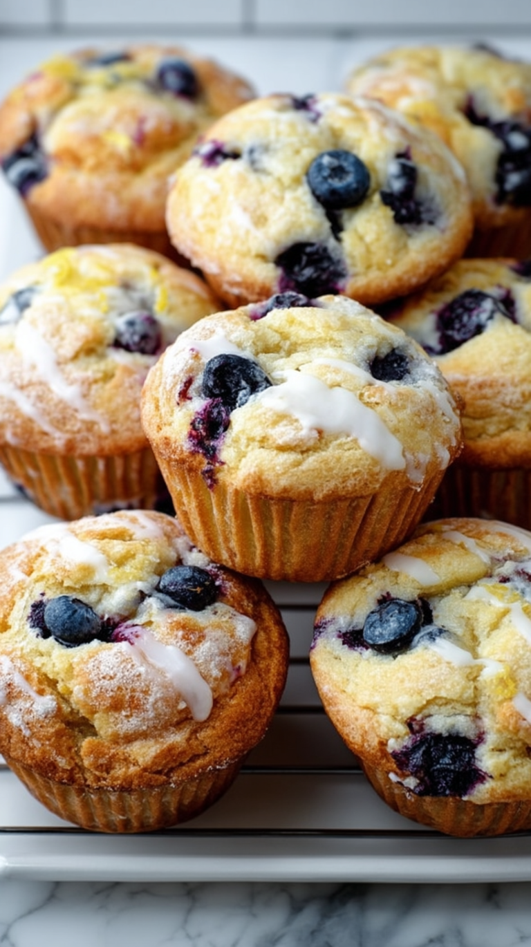 Lemon Blueberry Muffins
